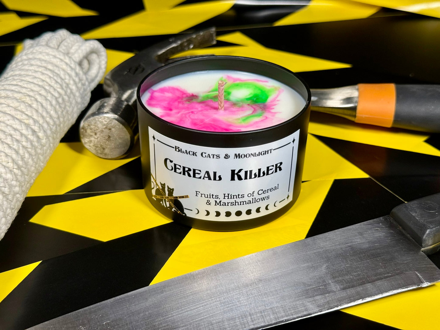 Cereal Killer Candle