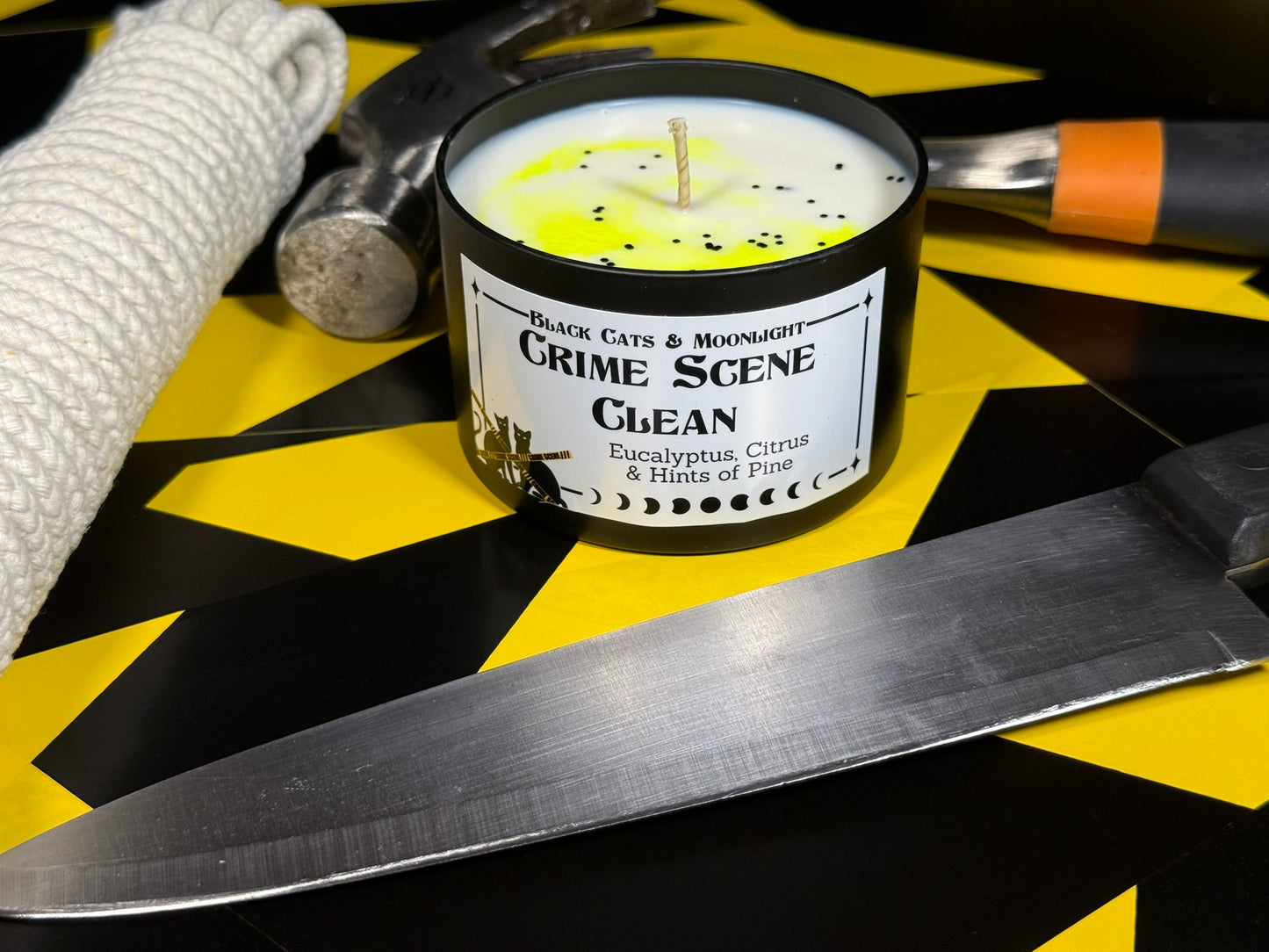 Crime Scene Clean Candle