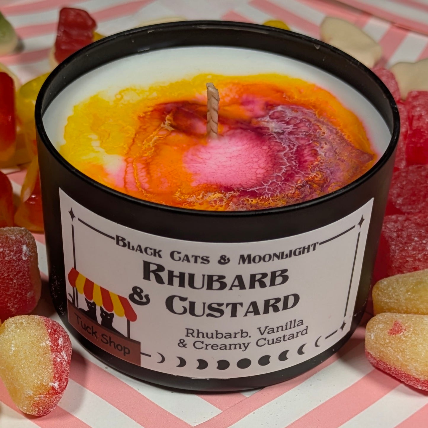 Rhubarb & Custard Candle