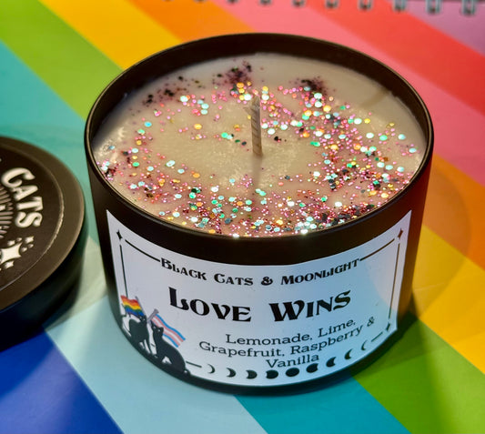 Love Wins Candle