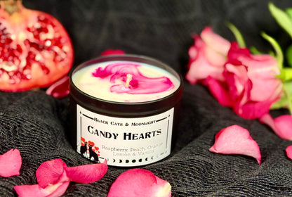 Candy Hearts Candle