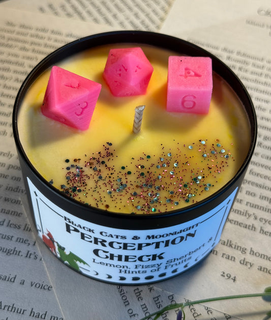 Perception Check Candle