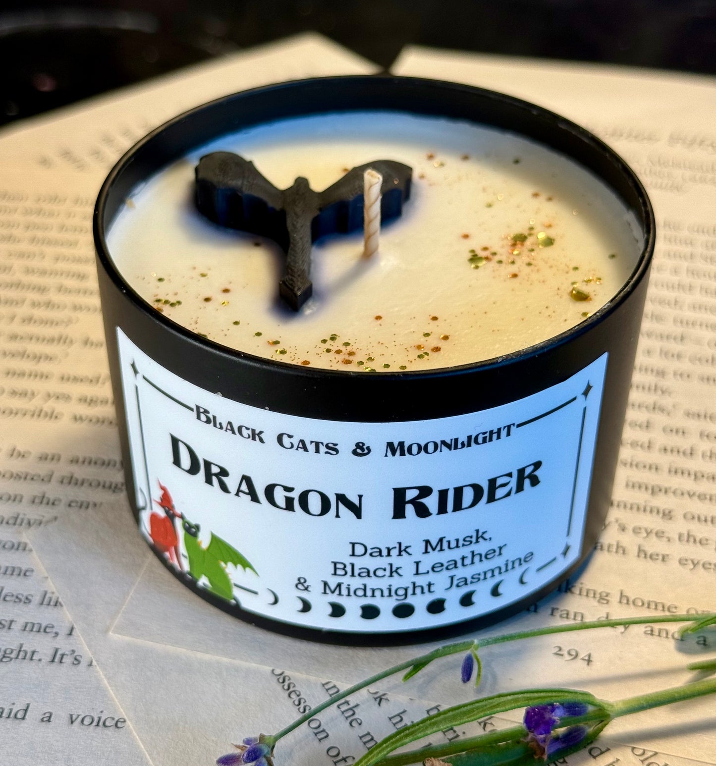 Dragon Rider Candle