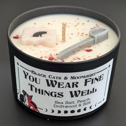 You Wear Fine Things Well Candle (Our Flag Means Death)