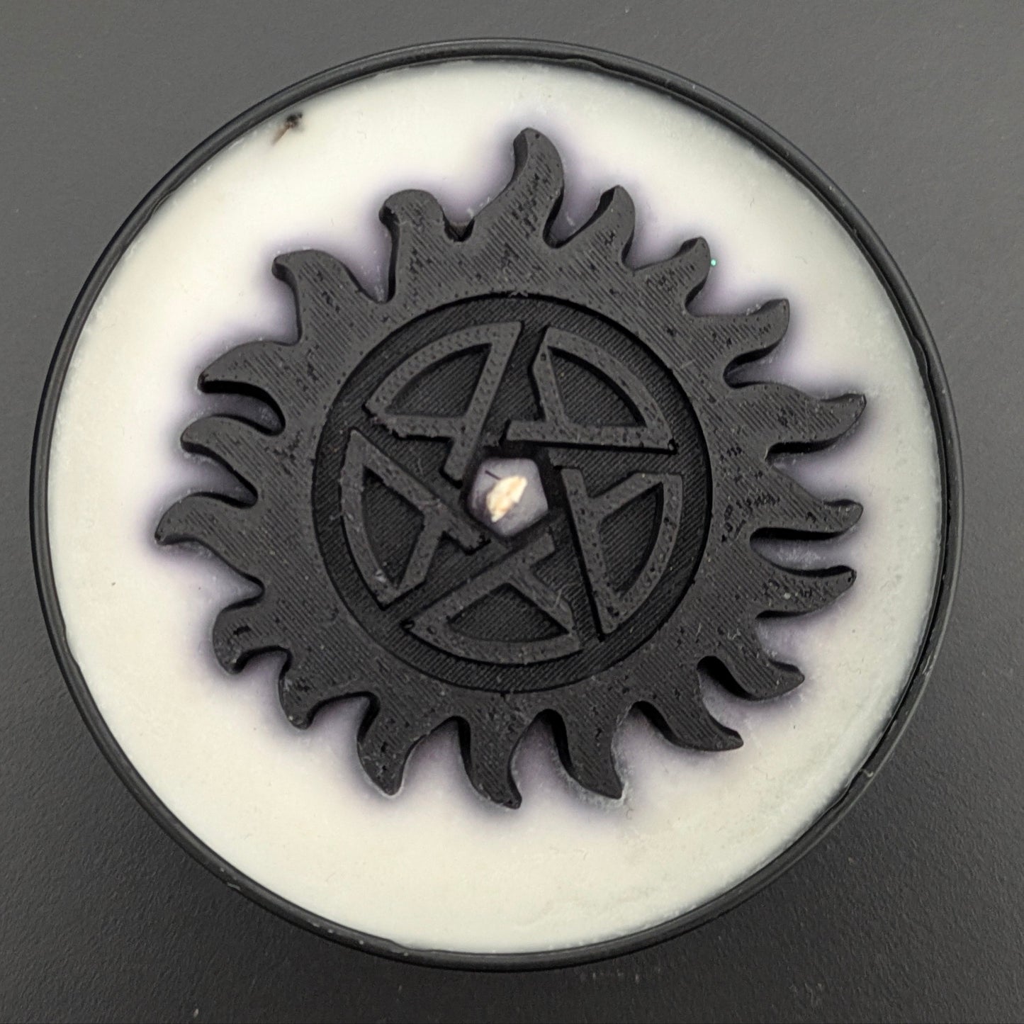 Dad's On A Hunting Trip Candle (Supernatural)
