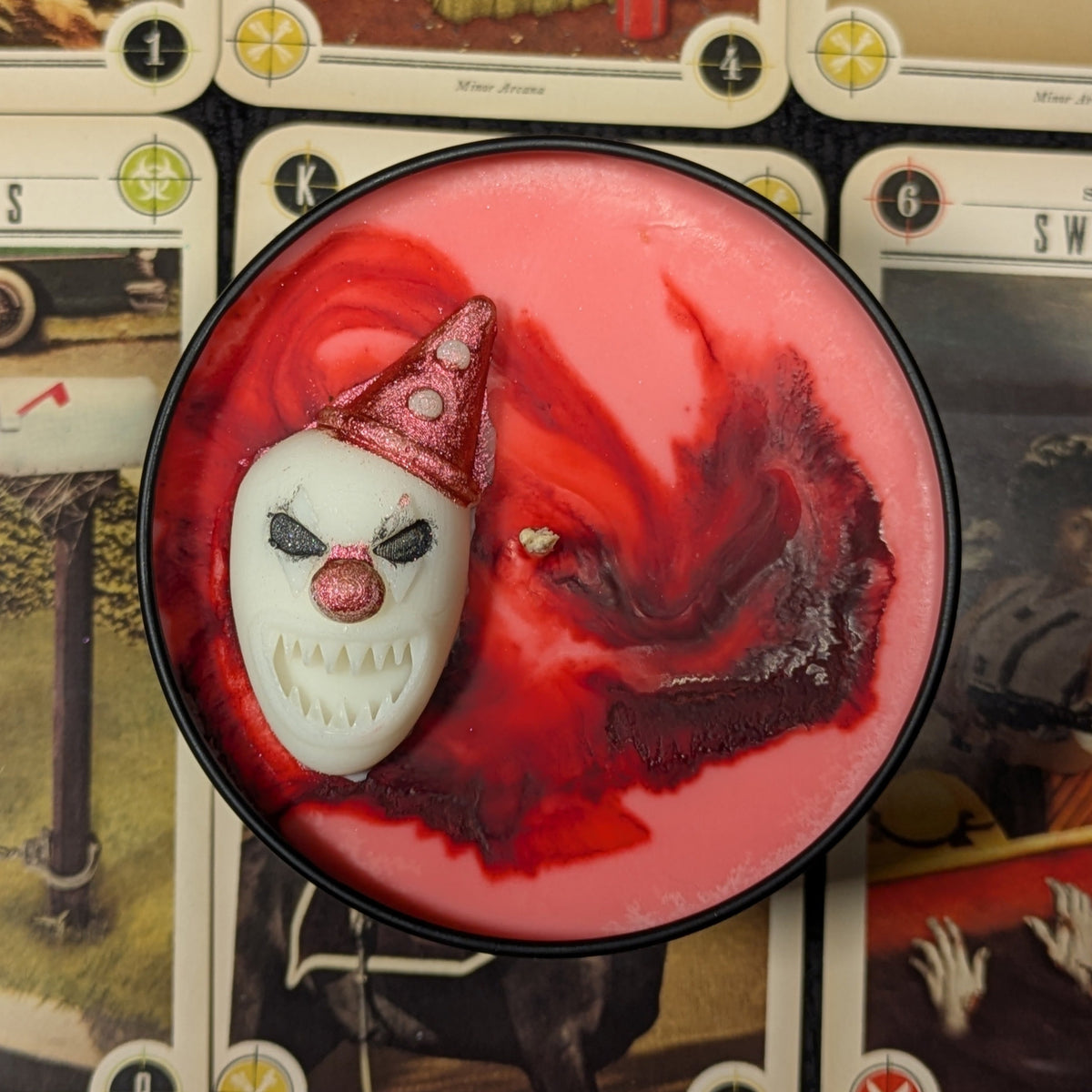 Carnival Creeps Candle