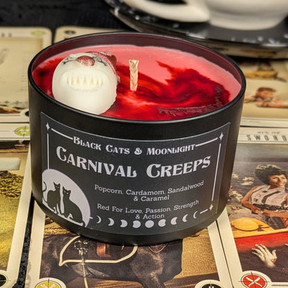 Carnival Creeps Candle
