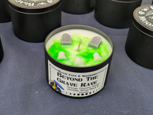 Beyond The Grave Rave Candle